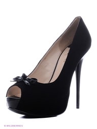 Черные Туфли Moda Donna