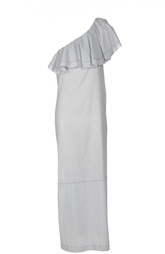 Платье-макси асимметричного кроя с разрезами Lisa Marie Fernandez