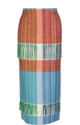 Вязаная юбка-миди с завышенной талией Ports 1961