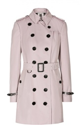 Двубортный тренч с поясом Burberry
