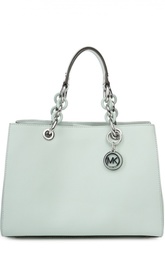 Кожаная сумка с комбинированными цепочками Cynthia Michael Michael Kors