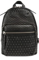 Кожаный рюкзак с металалической отделкой Domo Biker Degrade-Studs Backpack Marc Jacobs