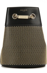 Кожаная торба с металлическиим клепками Elie Saab