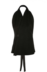 Топ на одной лямке с запахом и открытой спиной Rick Owens