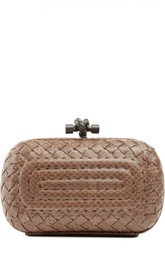 Клатч Knot с плетением Bottega Veneta