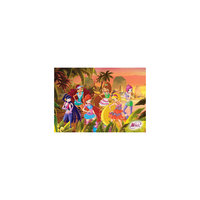Пазл "На пляже", Winx Club, 120 деталей, Castorland