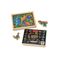 Магнитная игра "Динозавры", Melissa &amp; Doug