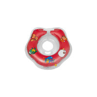 Круг на шею Flipper FL001 для купания малышей 0+, Roxy-Kids, красный