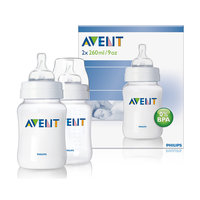 Бутылочки для кормления Classic, 260 мл, РР, 2 шт.,  AVENT