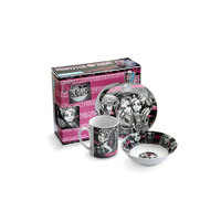 Набор посуды керамической в подарочной упаковке, Monster High Детское время