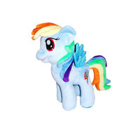 Мягкая игрушка Пони Радуга, со светом и звуком, My little Pony, МУЛЬТИ-ПУЛЬТИ
