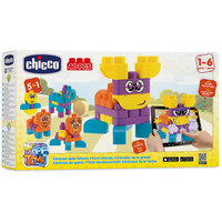 Набор строительных блоков "Животные", 40шт, CHICCO