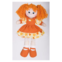 Кукла в платье с сердечками "Апельсинка", 40 см, Gulliver