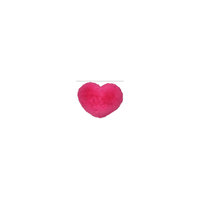 Розовая подушка "Сердце" 30*35 см СмолТойс