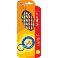 Набор цветных карандашей для левшей, STABILO EasyColors, 6 цв.