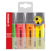 Набор маркеров BOSS 4 цв. Stabilo