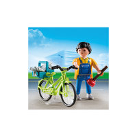 Экстра-набор: Мастер с инструментами на велосипеде, PLAYMOBIL Playmobil®