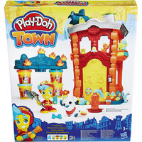 Игровой набор "Пожарная станция", Город, Play-Doh Hasbro
