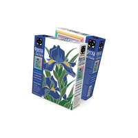 Фреска с блестками "Ирисы". Фантазер