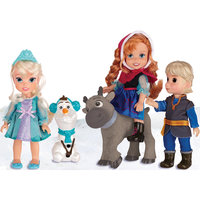 Игровой набор "5 кукол", 15 см, Холодное Сердце Disney