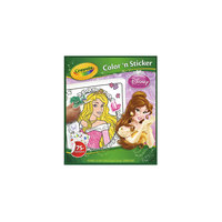 Раскраска с наклейками "Принцессы" Crayola