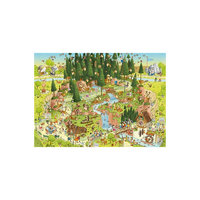 Пазл  "Лесной зоопарк",1000 деталей, Heye