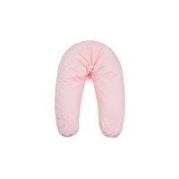 Подушка для беременных "Аура" 190х37 (сатин) с шариками полистирола, La Armada, розовый