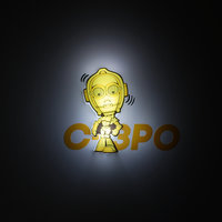 Пробивной мини 3D светильник "C-3PO", Звёздные Войны Детское время