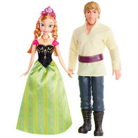Куклы Анна и Кристоф, Холодное сердце, Принцессы Дисней Mattel