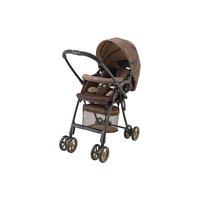 Прогулочная коляска FlyLe dungaree brown, Aprica, коричневый