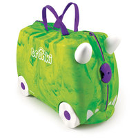 Чемодан на колесиках "Динозавр зеленый" Knorrtoys.Com