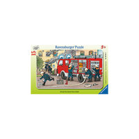 Пазл с рамкой "Моя пожарная машина" Ravensburger, 15 деталей