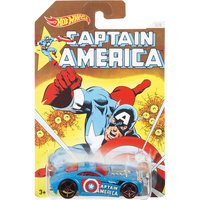 Машинки серии "Капитан Америка", Hot Wheels Mattel