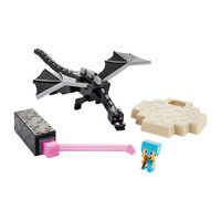 Игровой набор "Стив против Дракона", Minecraft Mattel