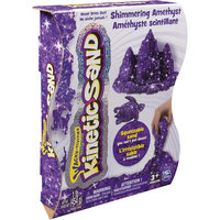 Песок для лепки Kinetic sand "Драгоценные камни - аметист", 455гр