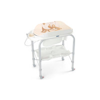 Стол для пеленания с ванночкой Cambio Мишка, CAM, бежевый