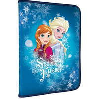 Папка А4 на молнии, Холодное сердце Академия групп