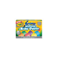 Краски с металлическим эффектом, 6 цветов, Crayola