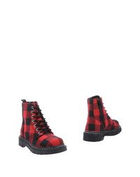 Красные Полусапоги и высокие ботинки Anarchic BY T.U.K.