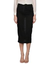Юбка длиной 3/4 Yohji Yamamoto