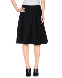 Юбка до колена JIL Sander Navy