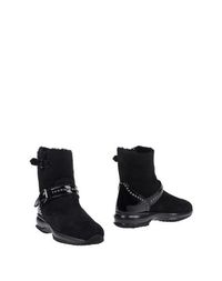 Черные Полусапоги и высокие ботинки Hogan