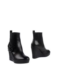 Черные Полусапоги и высокие ботинки Hogan Rebel