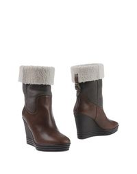 Коричневые Полусапоги и высокие ботинки Hogan Rebel
