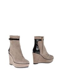 Коричневые Полусапоги и высокие ботинки Tod's