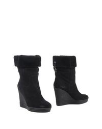 Черные Полусапоги и высокие ботинки Hogan Rebel