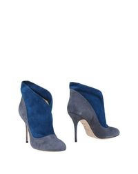 Синие Полусапоги и высокие ботинки Alberto Moretti
