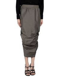 Юбка длиной 3/4 Rick Owens