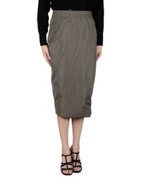 Юбка длиной 3/4 Rick Owens