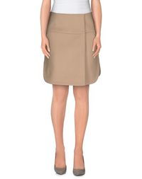 Юбка до колена JIL Sander Navy